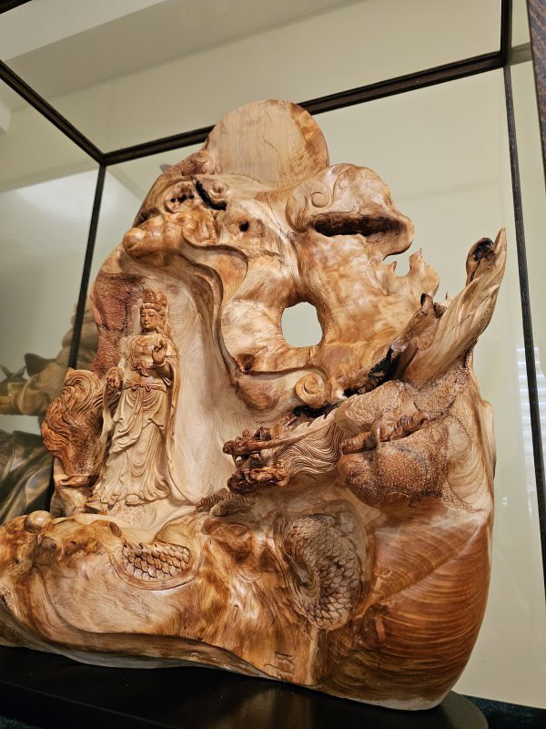 觀音乘龍 福運綿延